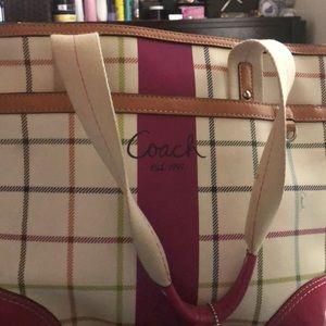 This colorful Coach Bag
